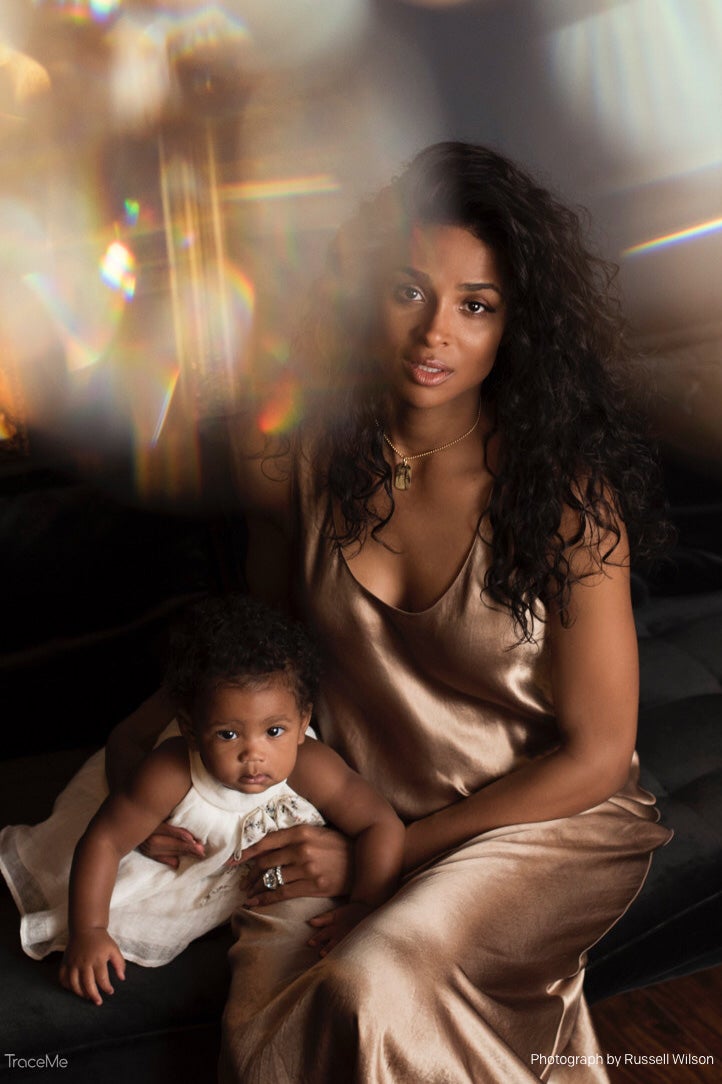 The First Photos Of Ciara And Russell Wilson's Daughter Sienna Have Arrived! 
