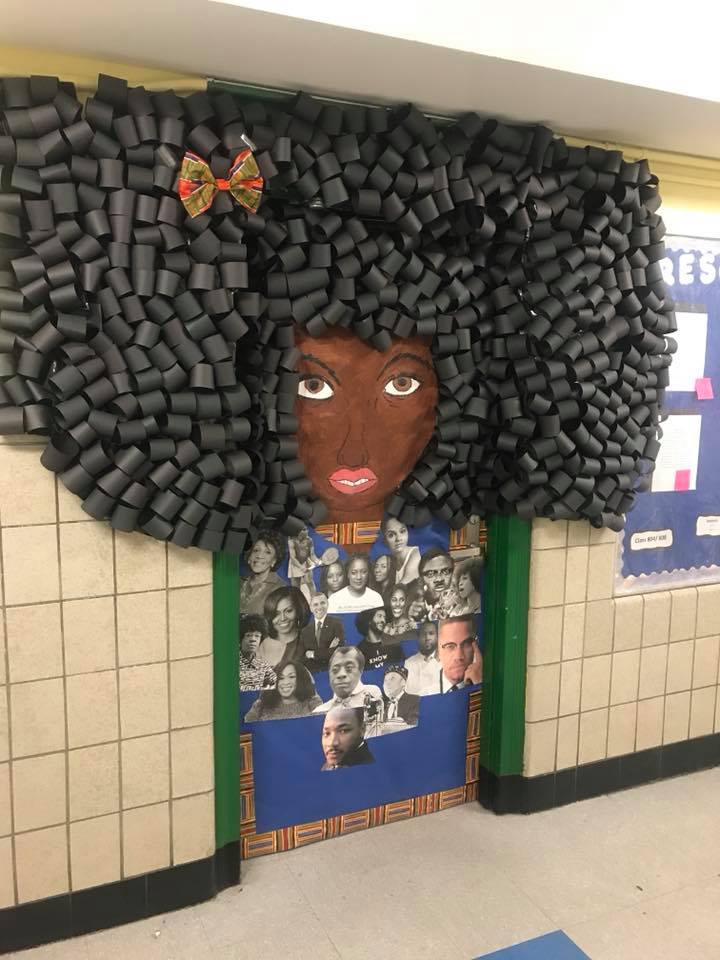 This New York City Teacher Turned Black Hair Into A Magical Work Of Art To Celebrate Black History Month