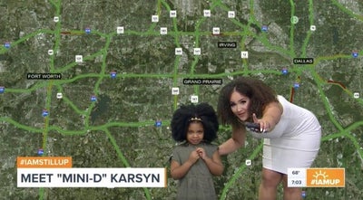 This Texan News Anchor Just Taught 4-Year-Old Karsyn An Important Lesson About Her Natural Hair