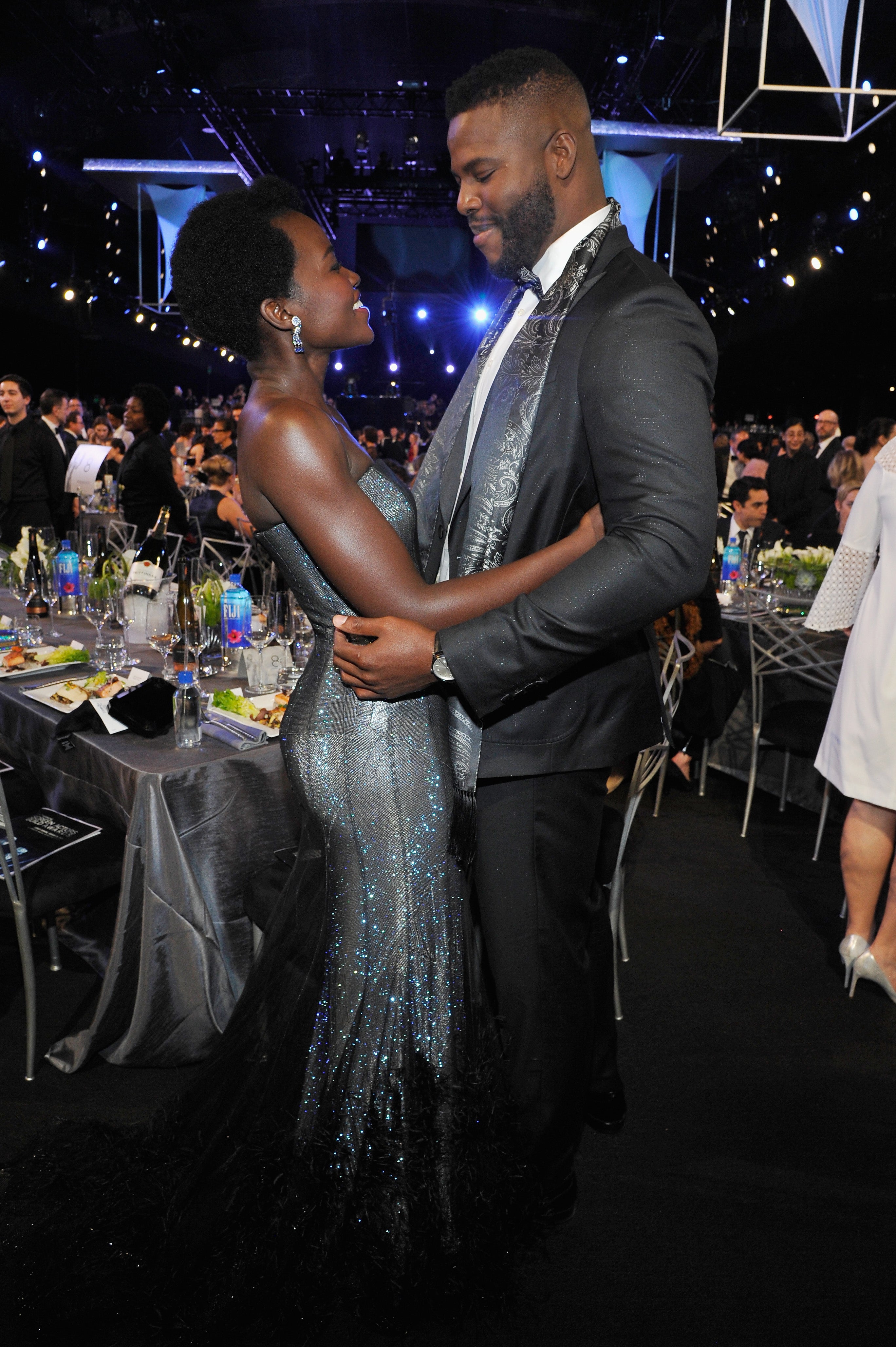 We Want Whatever Lupita Nyong'o Has To Make All Of Her 'Black Panther' Castmates Fall In Love
