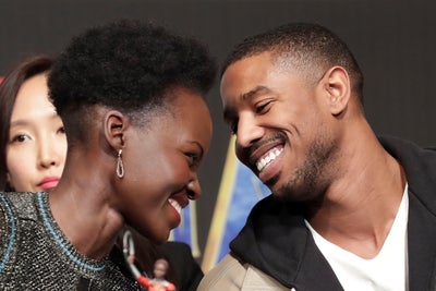 We Want Whatever Lupita Nyong’o Has To Make All Of Her ‘Black Panther’ Castmates Fall In Love