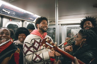 Jussie Smollett Surprised NYC Subway Riders With An Awesome Pop-Up Performance