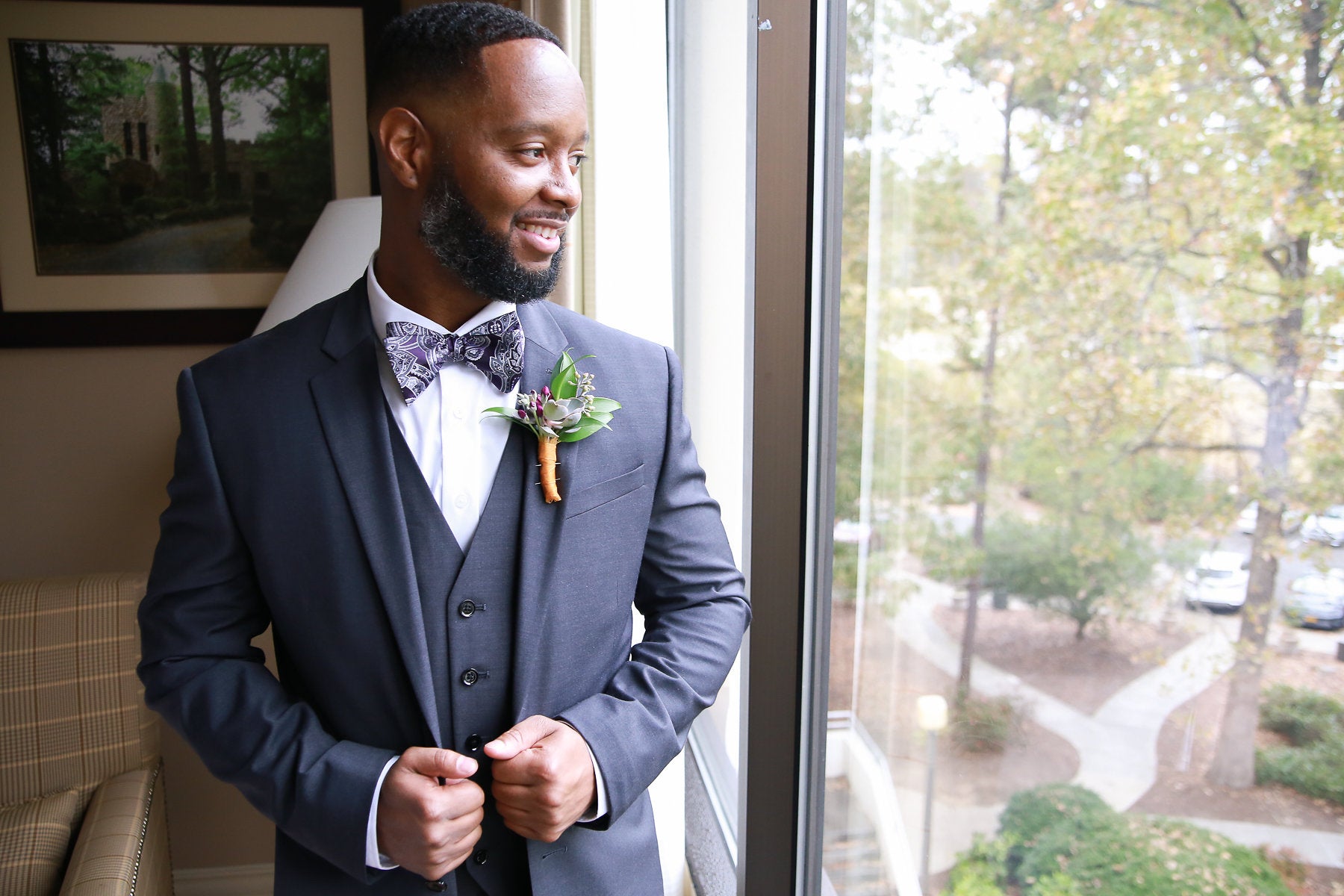 Bridal Bliss: You're Gonna Love Roderick and Erica's Chapel Hill Wedding Photos
