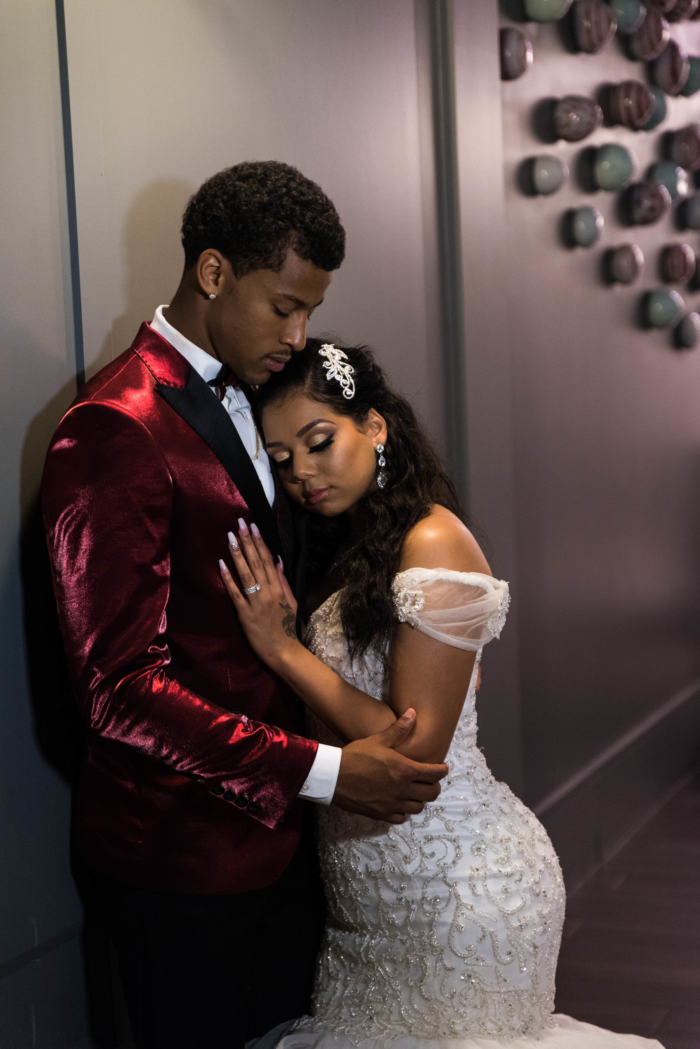 Bridal Bliss NBA Star Trey Burke And Wife De'Monique