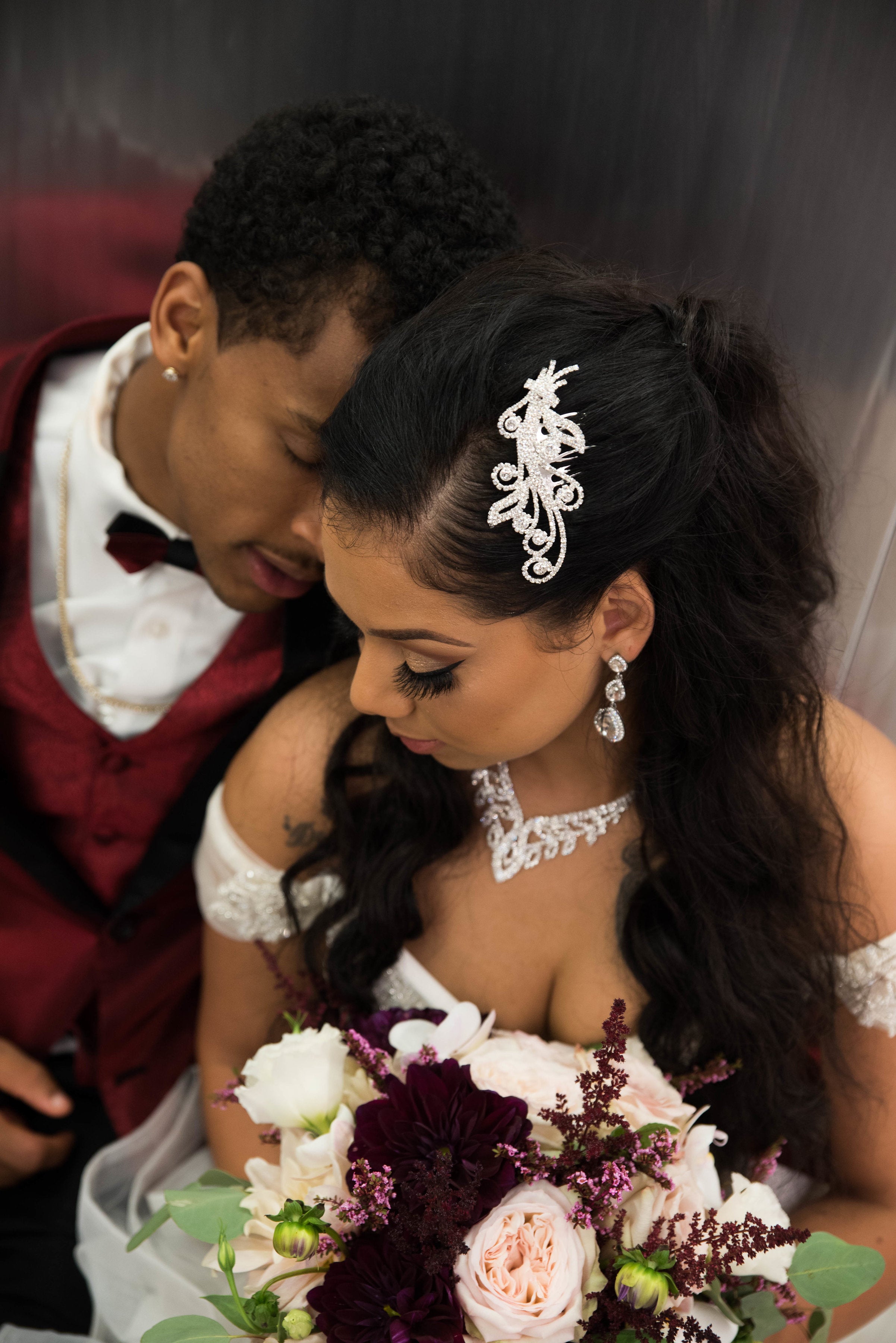 Bridal Bliss: NBA Star Trey Burke And His High School Sweetheart De'Monique's Romantic Wedding For The Win
