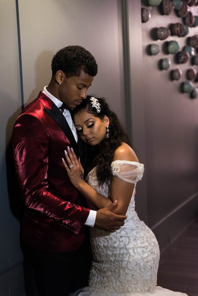 Bridal Bliss: NBA Star Trey Burke And His High School Sweetheart De’Monique’s Romantic Wedding For The Win