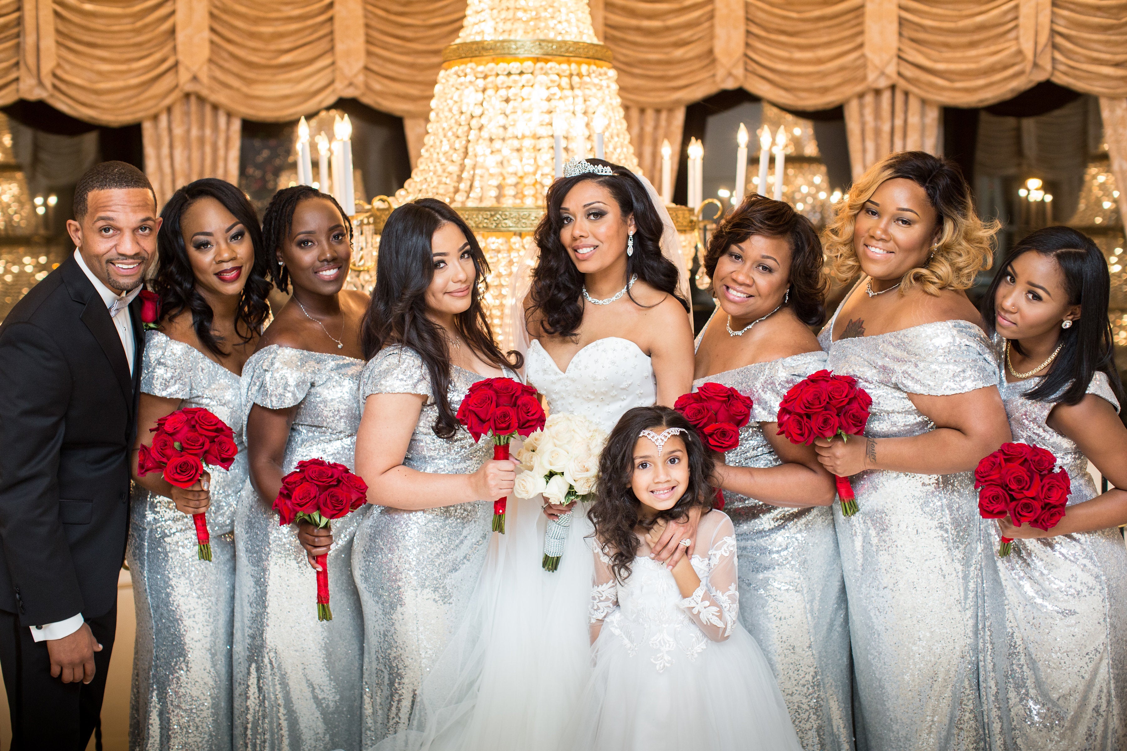 Bridal Bliss: Rahman And Gina's Romantic Winter Wedding Was One Of A Kind
