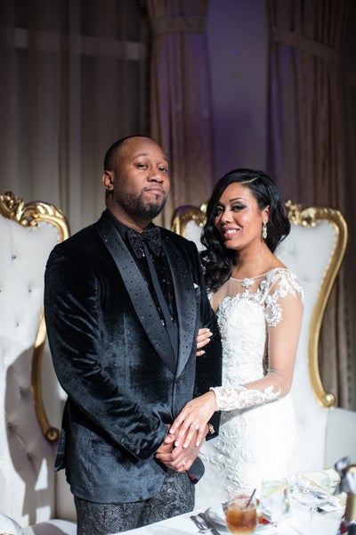 Bridal Bliss: Rahman And Gina’s Romantic Winter Wedding Was One Of A Kind