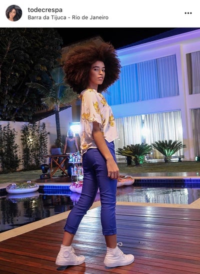 Instagram Beauties With Large Afros