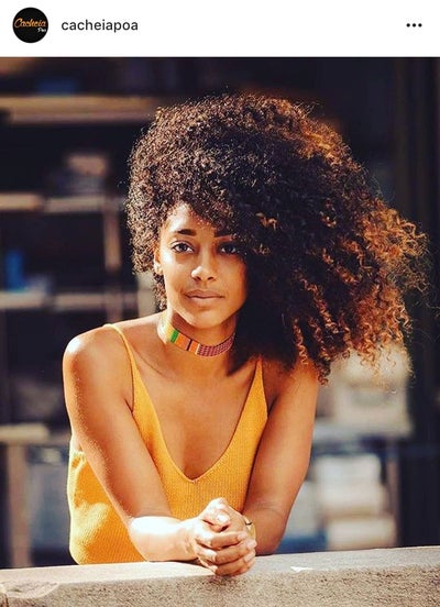 Instagram Beauties With Large Afros