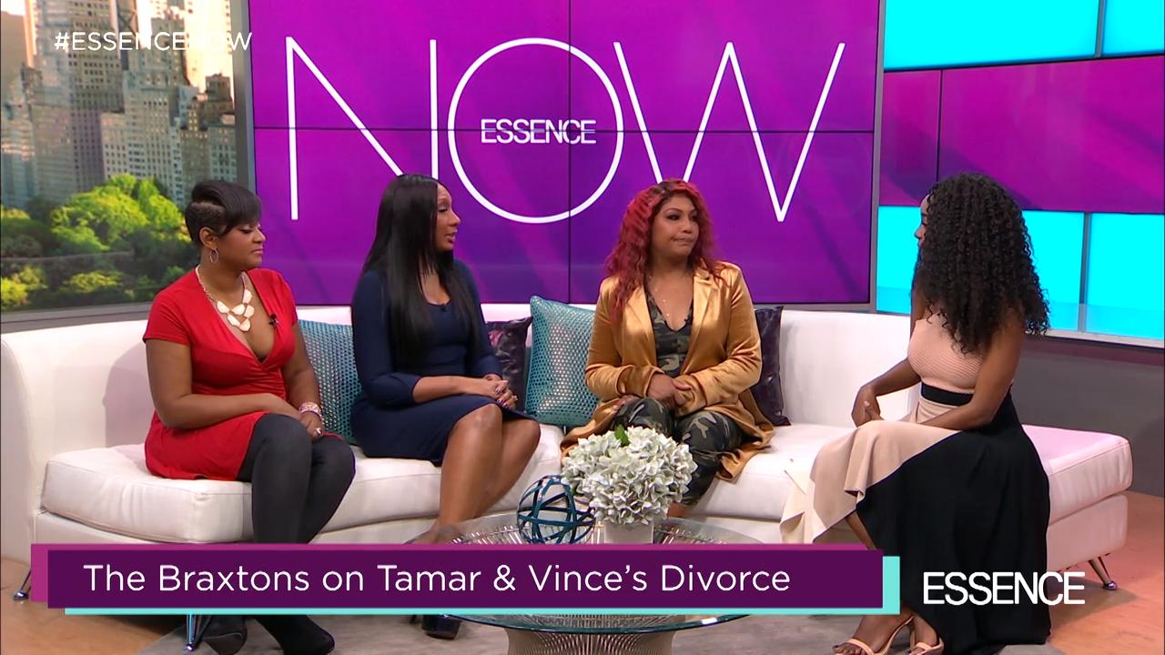 The Braxton Sisters Dish On Tamar And Vincent Herbert's Divorce: 'They Have A Very Tumultuous Relationship'
