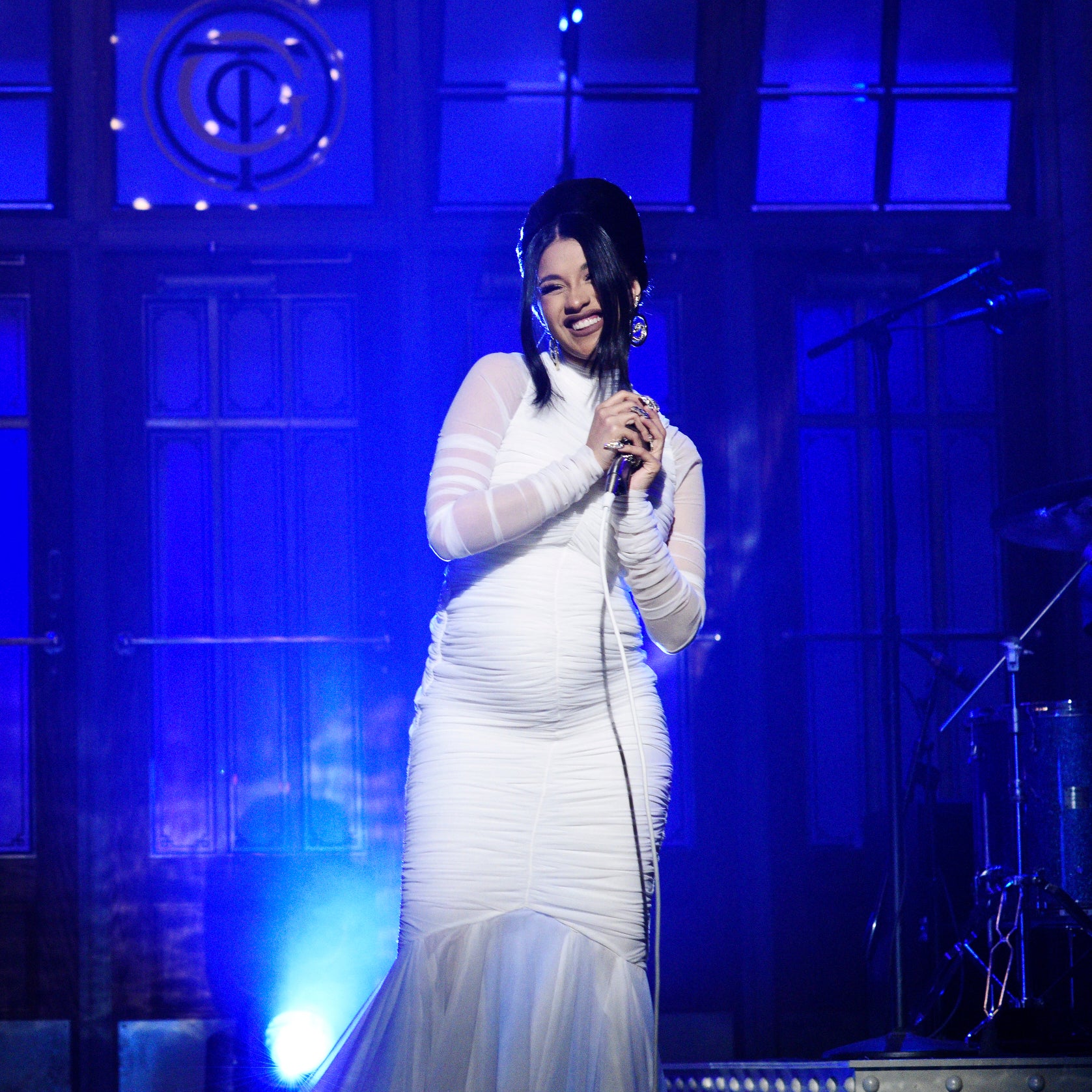 Cardi B Confirms Pregnancy On SNL As New Album Is Set For #1 Debut
