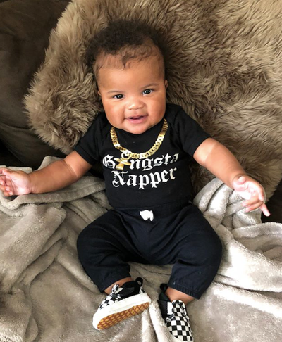 Kevin And Eniko Hart's Son Kenzo Cute Baby Photos - Essence