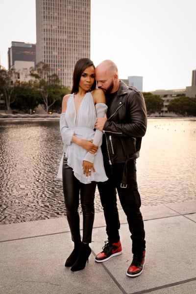 Exclusive: Michelle Williams And Her Fiancé Chad Johnson’s Super Sweet Engagement Photos