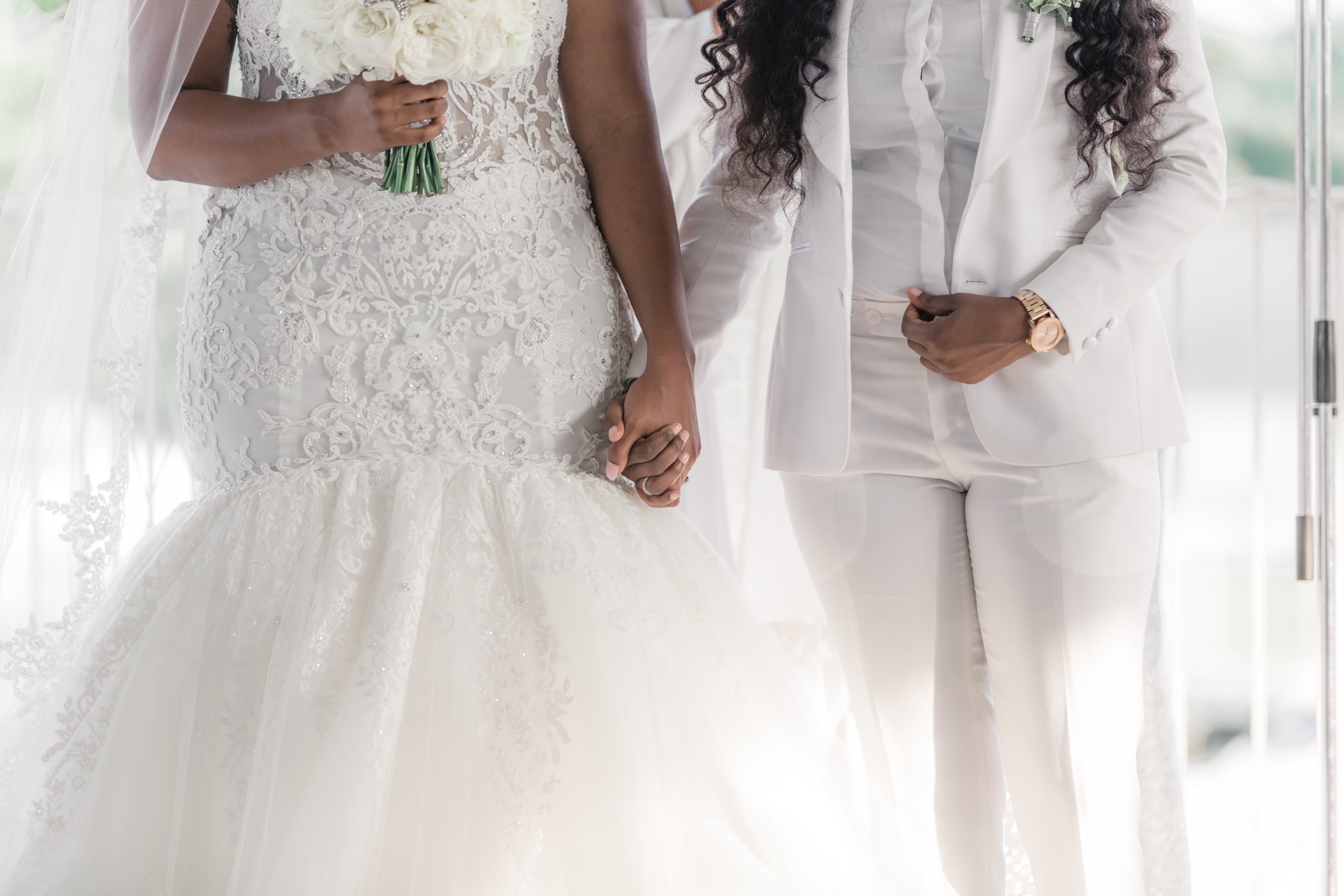 Bridal Bliss: Chantel And Shavonia’s Love Shined Through Their Stunning Wedding Photos