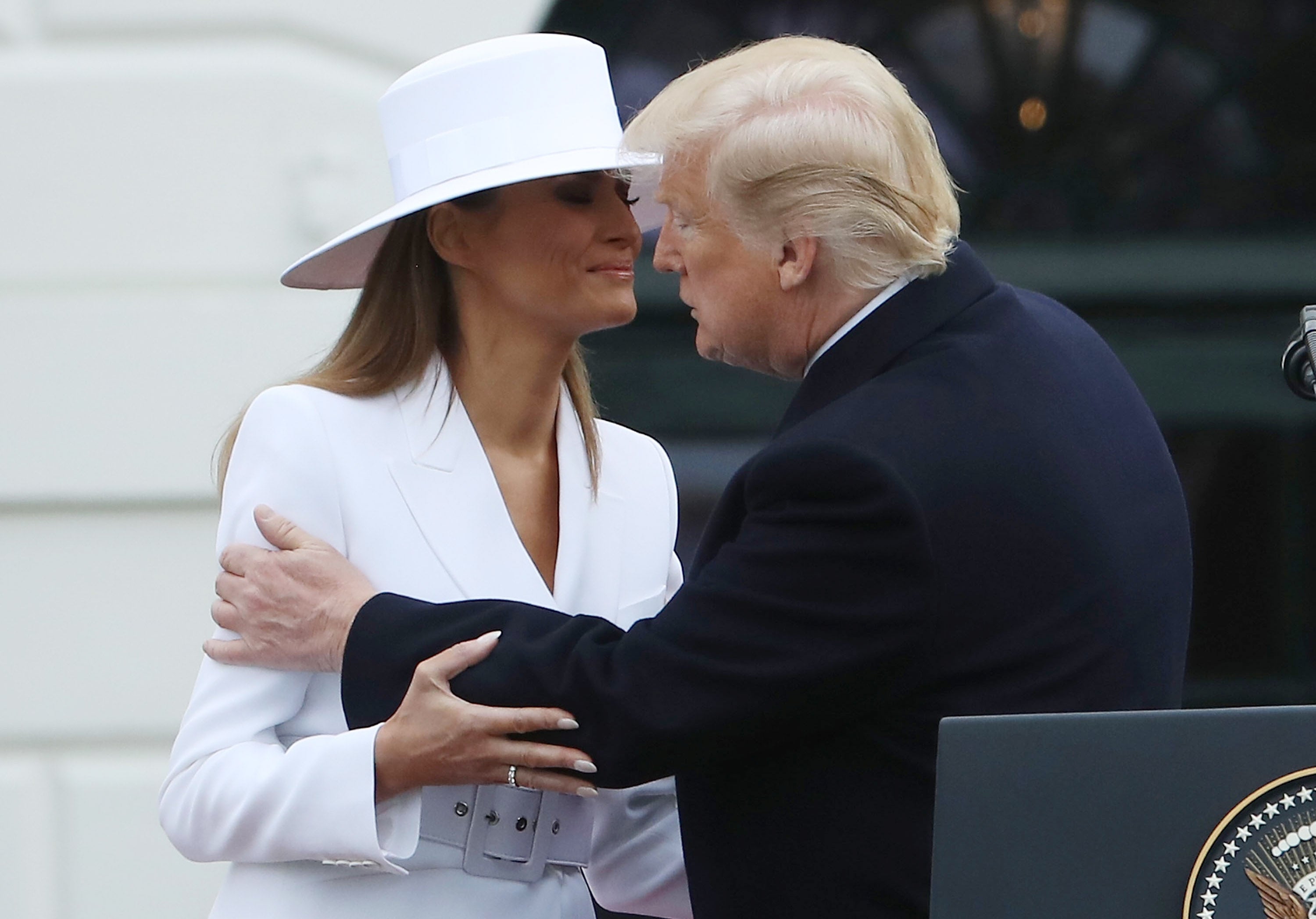 Melania Trump Curved Her Husband...Once Again
