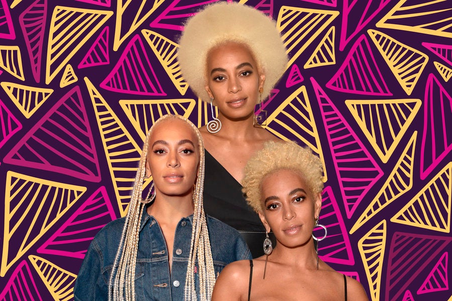 9 Times Solange Wowed Us With Her Platinum Blonde Tresses ...
