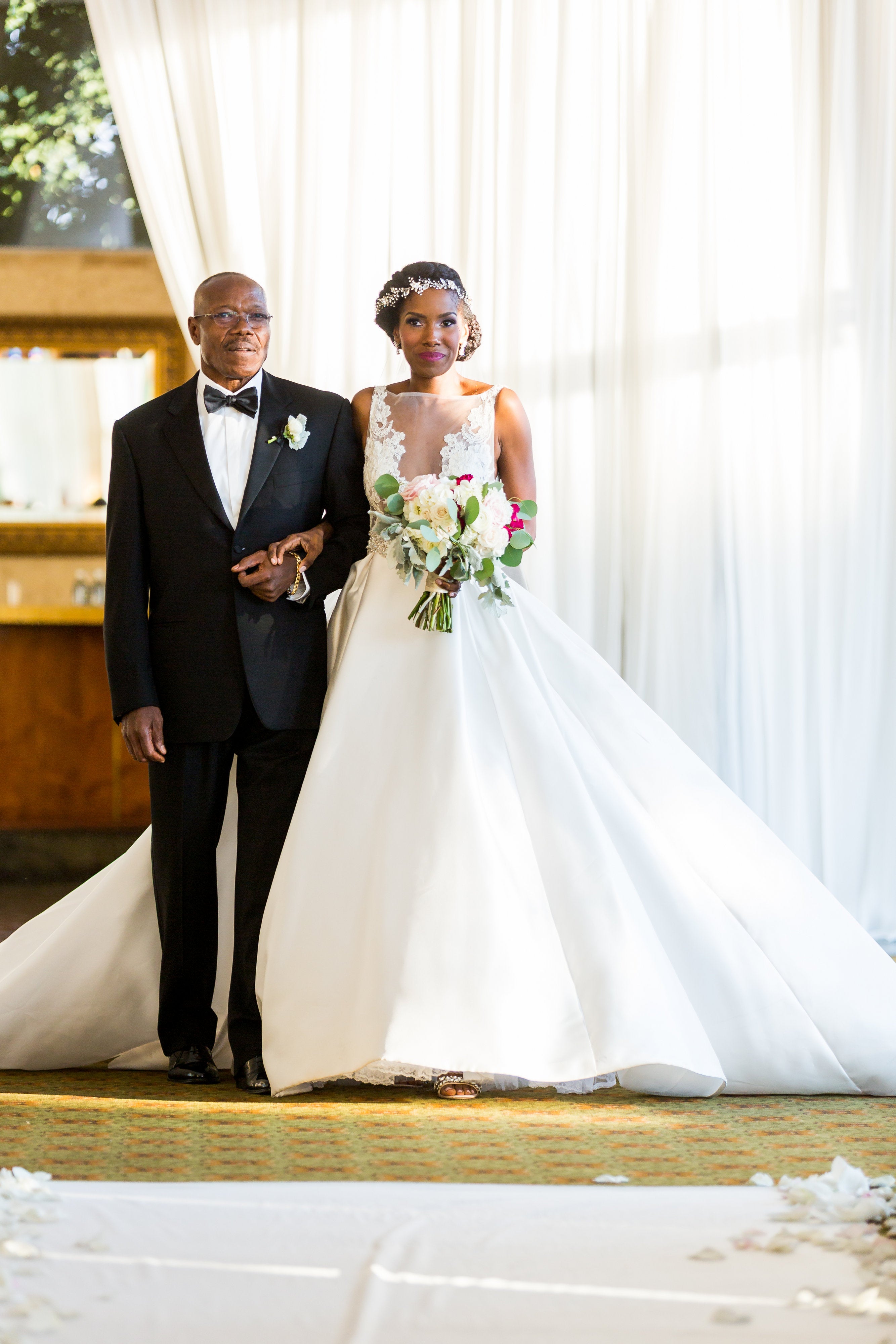 Bridal Bliss: We Can’t Stop Looking At Shaun And Ikeda’s Gorgeous Garden Wedding