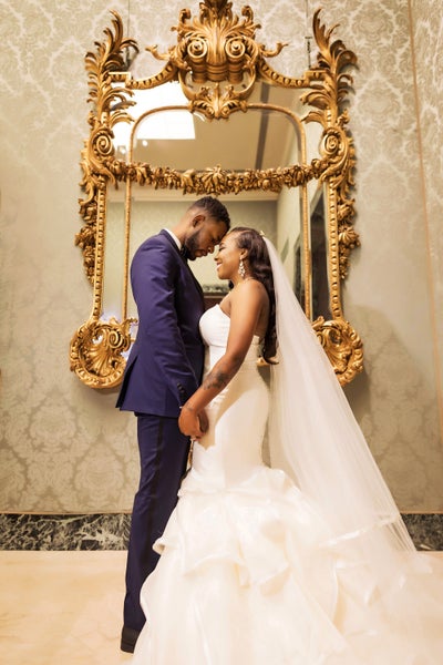 Bridal Bliss: Jada And O’Dane Went From Prom Dates To Soul Mates and Their Glam Florida Wedding Won Us Over