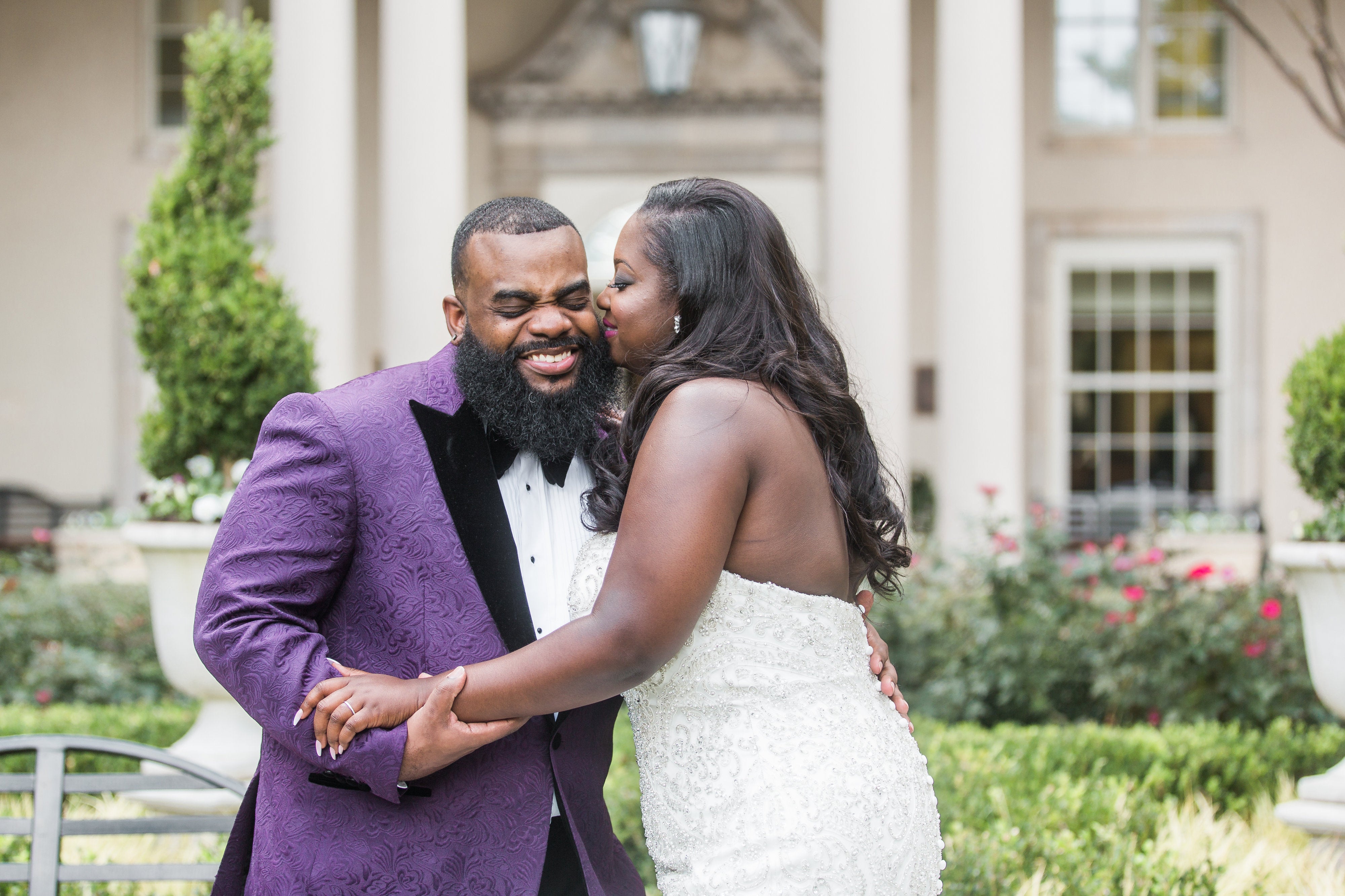 Bridal Bliss: You Can Feel The Love Radiating From Jonothan and Gabrielle's Atlanta Wedding Photos
