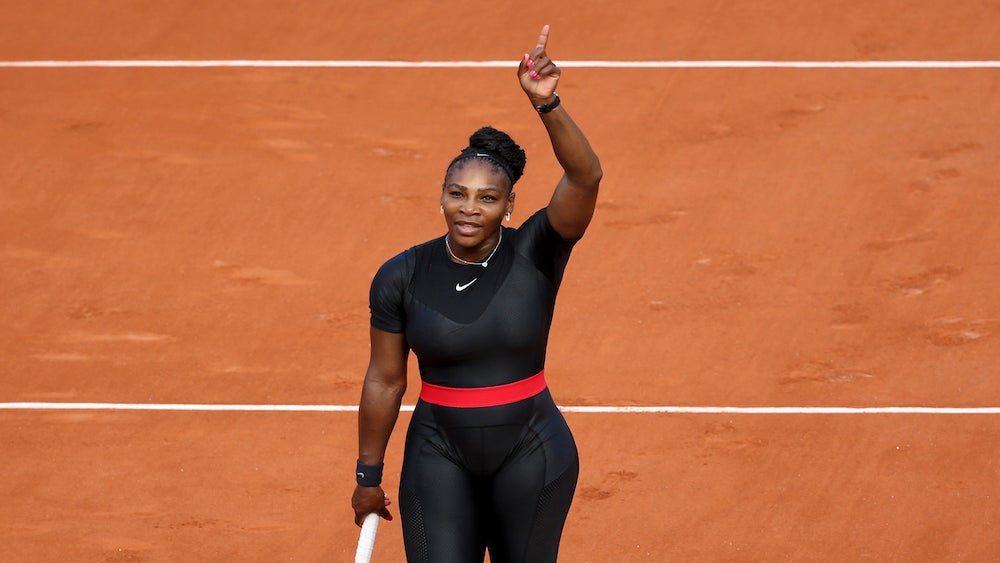 Serena Williams Wins Her First Grand Slam Match Since ...