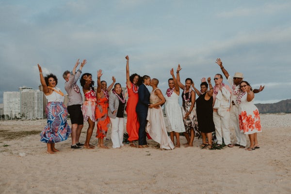 Bridal Bliss: Brandi And Tia's Hawaii Elopement Wedding - Essence