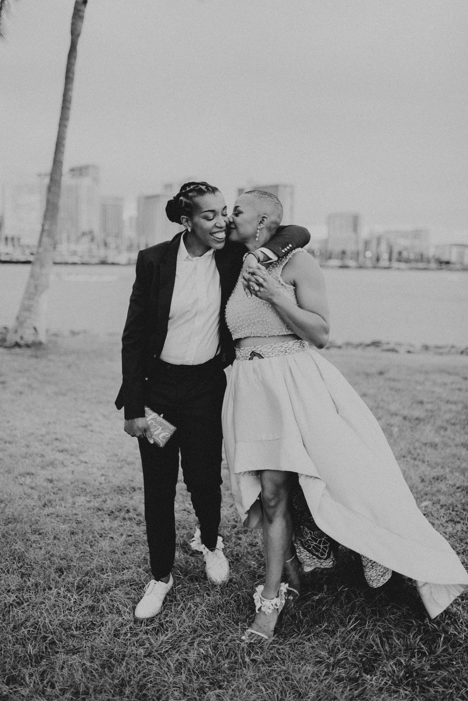Bridal Bliss: Brandi and Tia Eloped In Hawaii and Stole Our Hearts