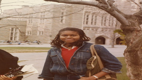 Michelle Obama Posts Photo Of Herself As A College Student At Princeton
