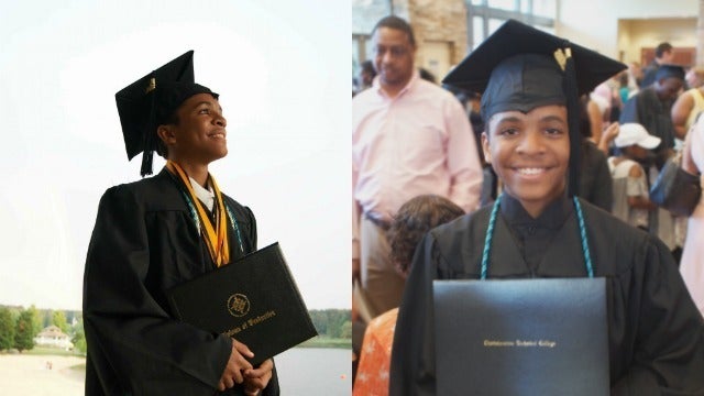 We Can't Stop Clapping! 14-Year-Old Graduates From High School And College On The Same Day
