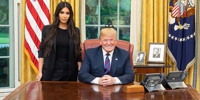 Trump Says Kim Kardashian And Kanye West Have Given Him A Boost With The Black Vote
