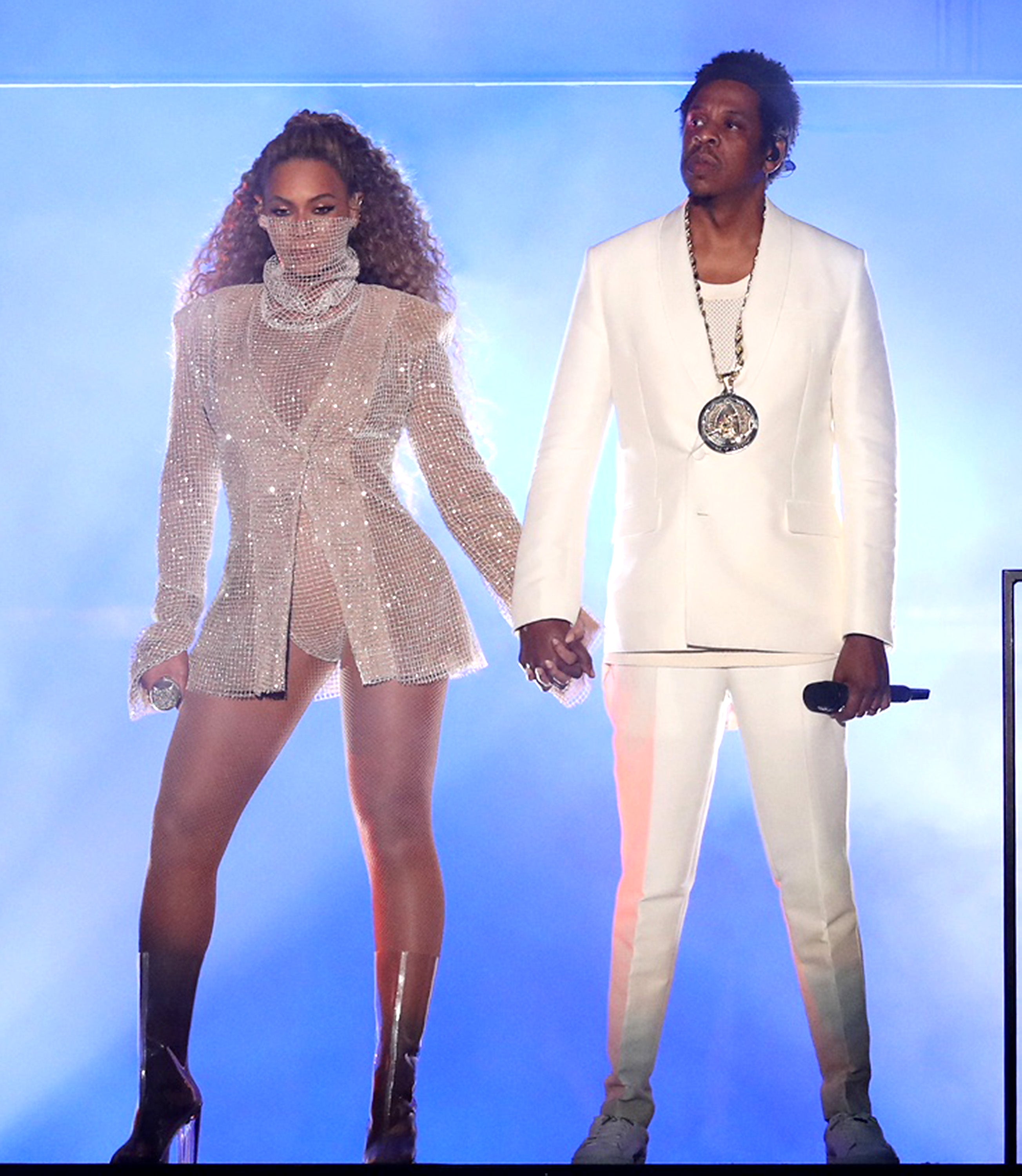 Dazzling Duo! Beyoncé And Jay-Z Return For OTR II And Bey’s Outfits Set The Stage On Fire
