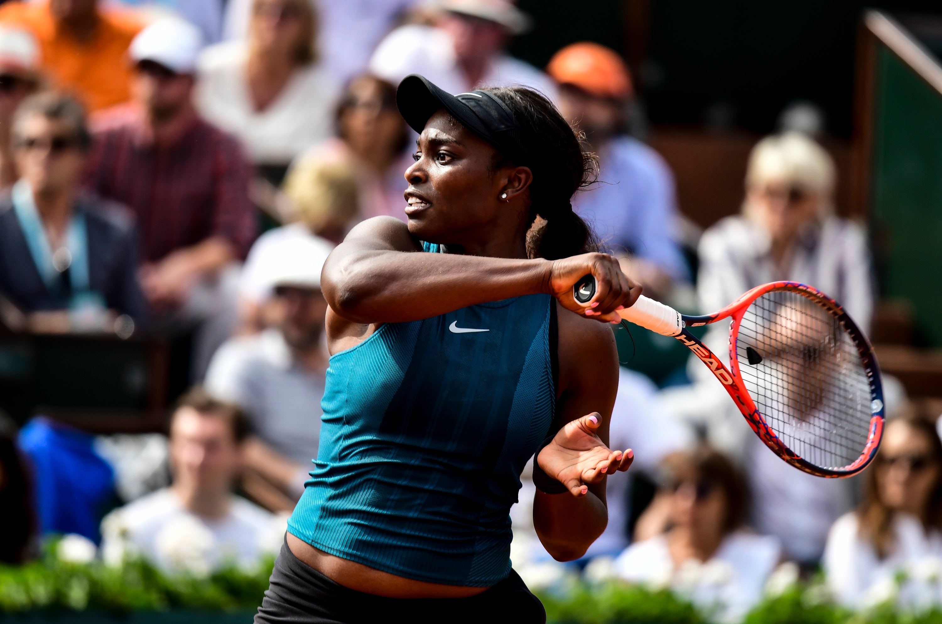 Tennis Champ Sloane Stephens Remains A Class Act Following French Open Defeat By Romania's Simona Halep
