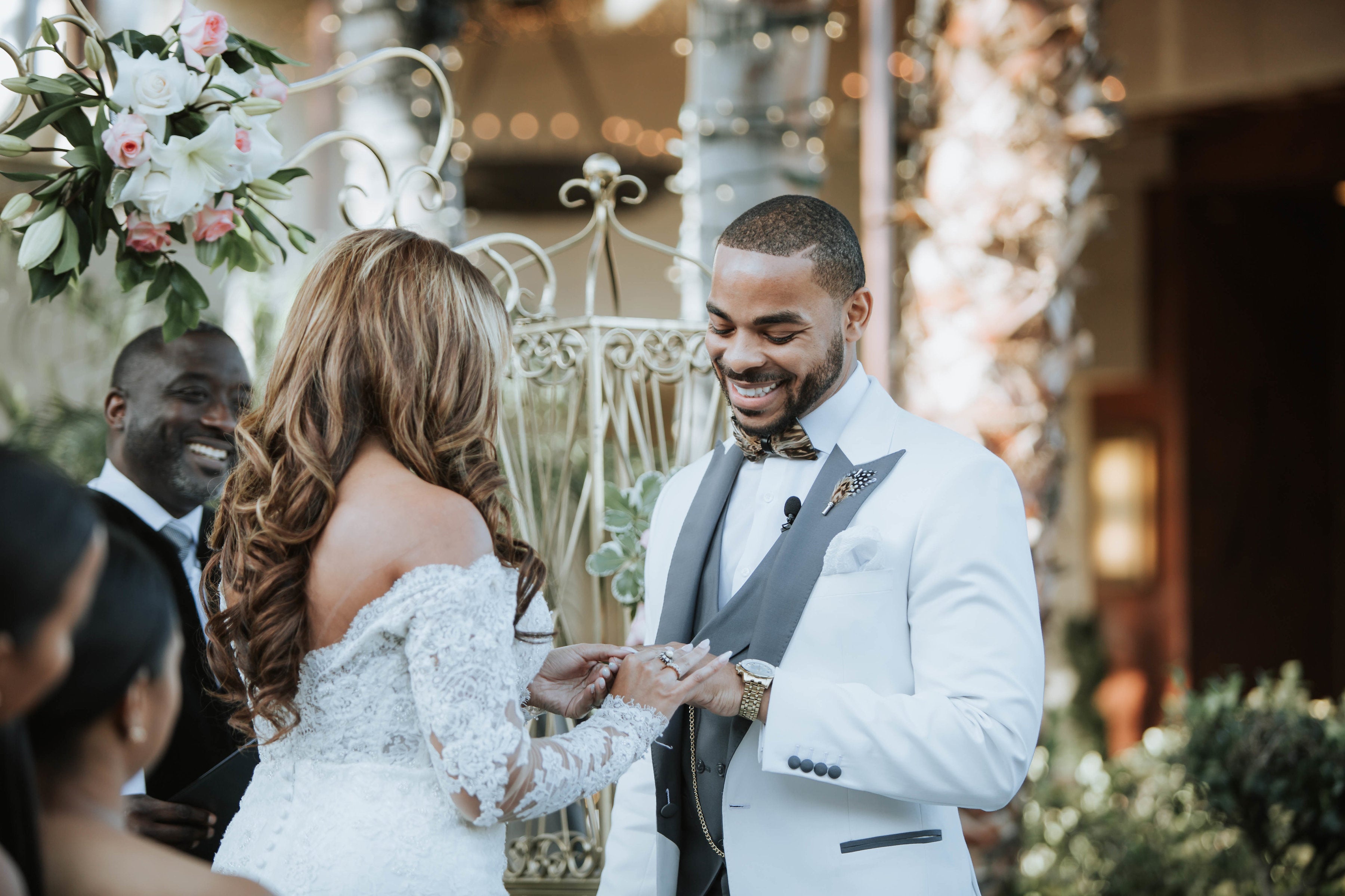 Bridal Bliss: We're Smitten With College Sweethearts Mikáel and Angel's Sweet Love Story
