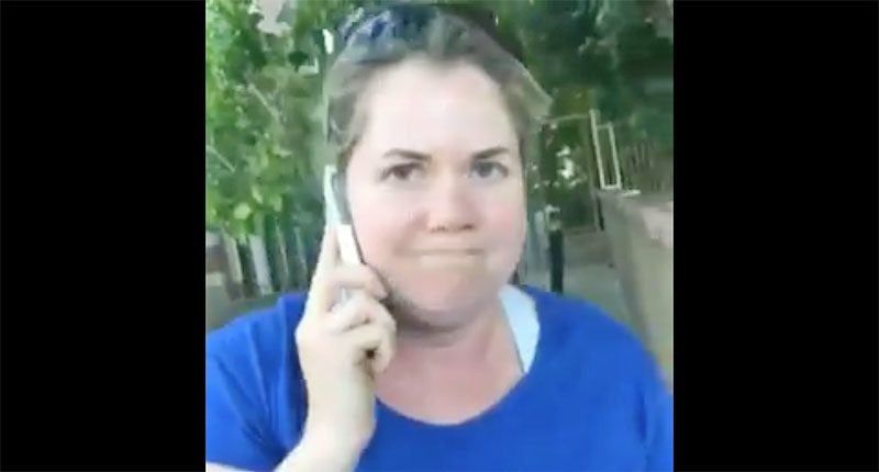 #PermitPatty Threatens To Call Cops On Black Girl For Selling Water Outside Her Apartment
