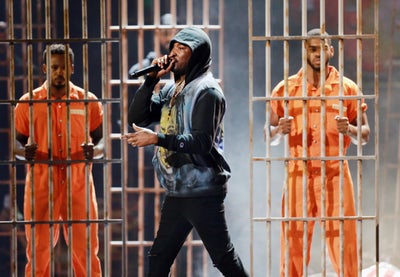 Meek Mill Addresses Racism, Gun Violence and Social Injustice With A Powerful Performance at The BET Awards