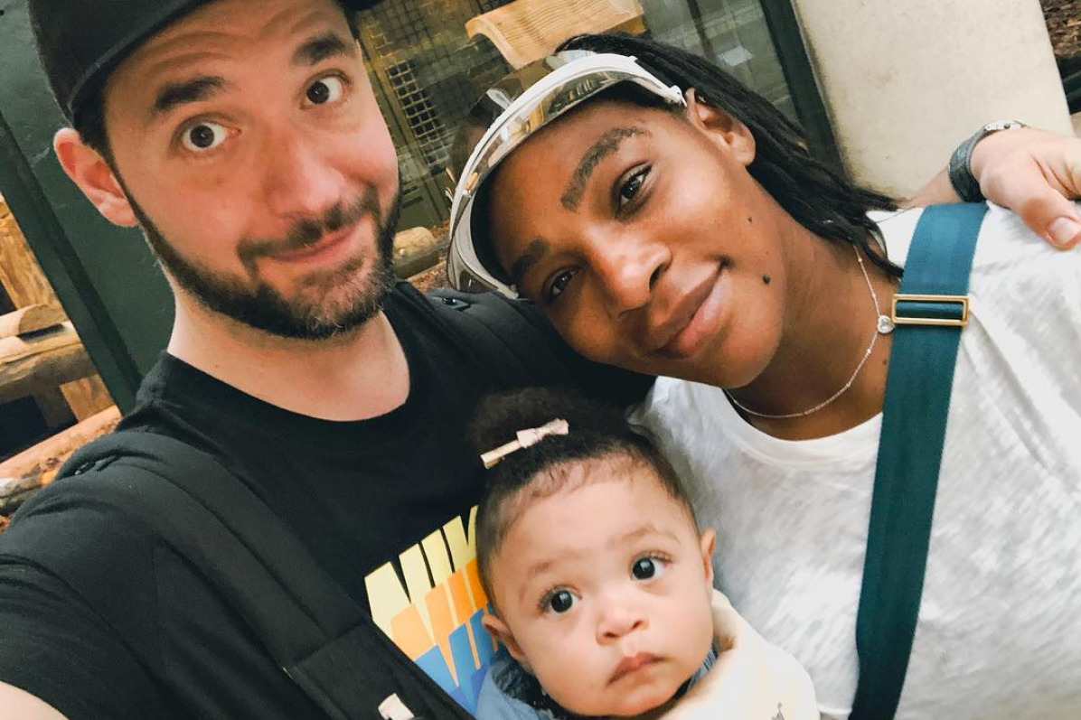 Serena Williams' daughter Olympia shows mom who's the boss