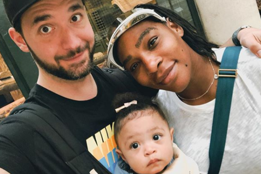 Could These Photos Of Serena Williams Her Husband Alexis Ohanian And Their Daughter Be Any More