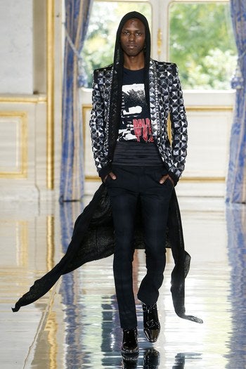 Balmain's Olivier Rousteing Pays Tribute to Michael Jackson With Latest Menswear Collection
