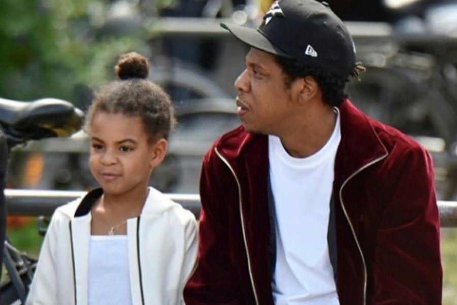 JayZ And Blue Ivy Spend A FatherDaughter Day Out In Berlin Essence