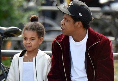 Jay-Z And Blue Ivy Spend A Father-Daughter Day Out In Berlin