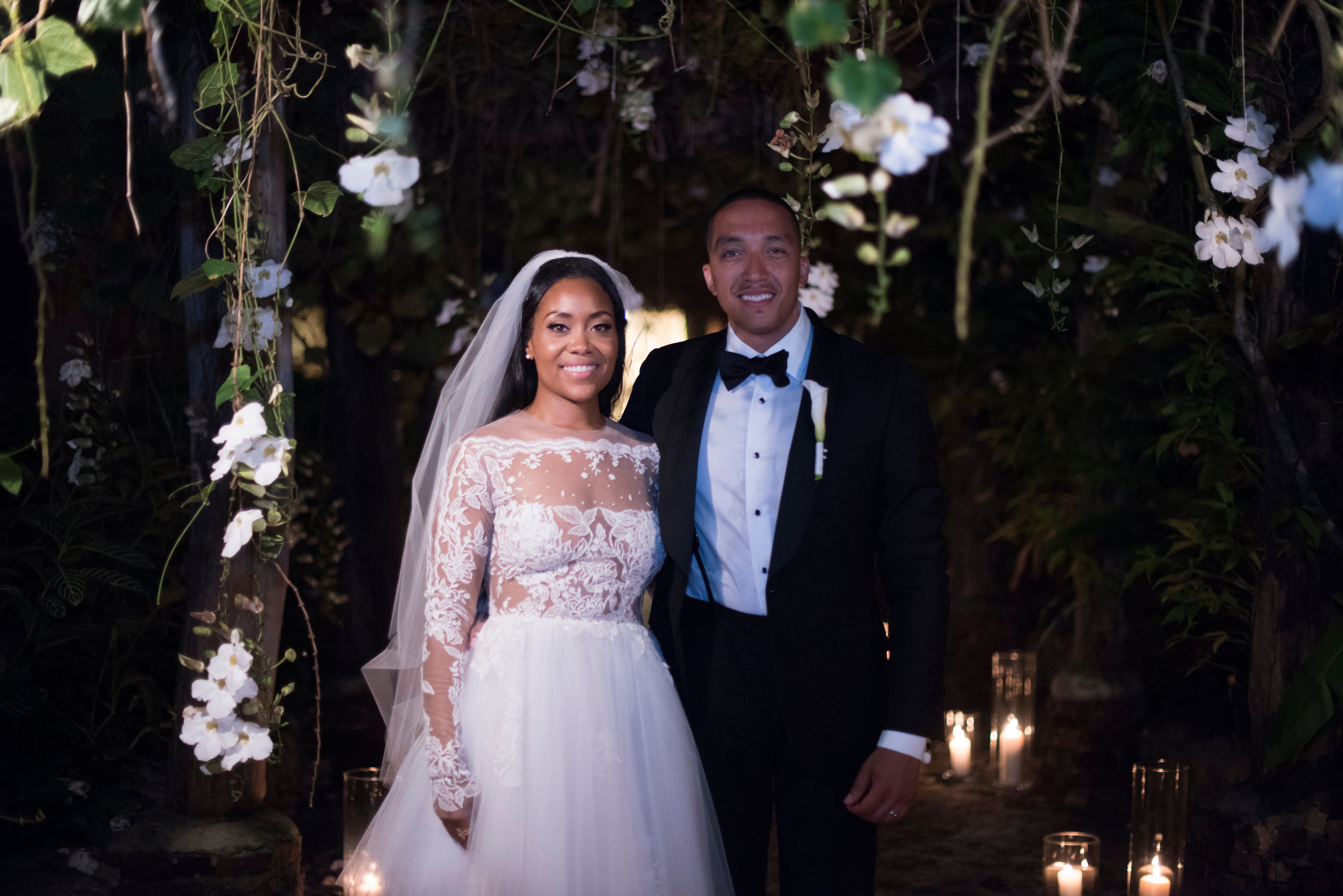 Bridal Bliss: Rhudy and Christina's Island Wedding Was Simply Beautiful
