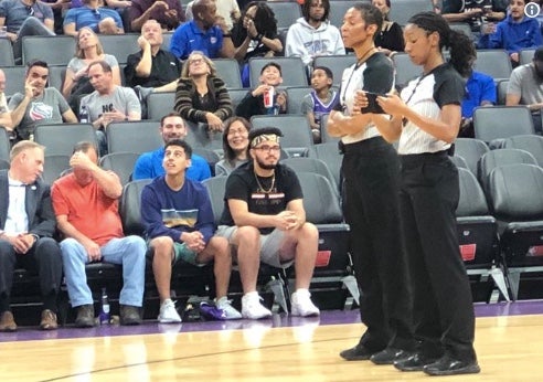 These Two Black Women Are The First Women To Ever Officiate An NBA Game Together

