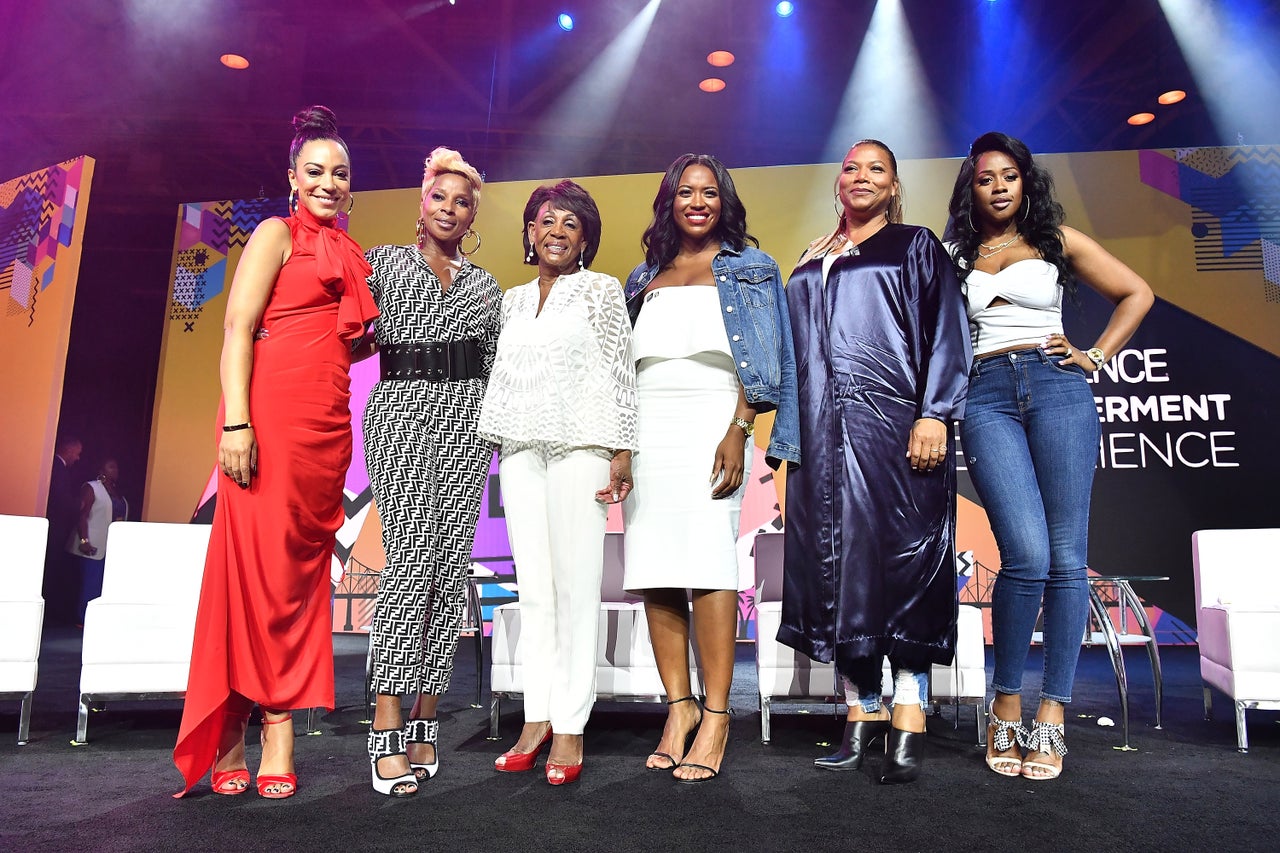 Mary J. Blige, Queen Latifah, Remy Ma, Angela Rye ESSENCE Festival