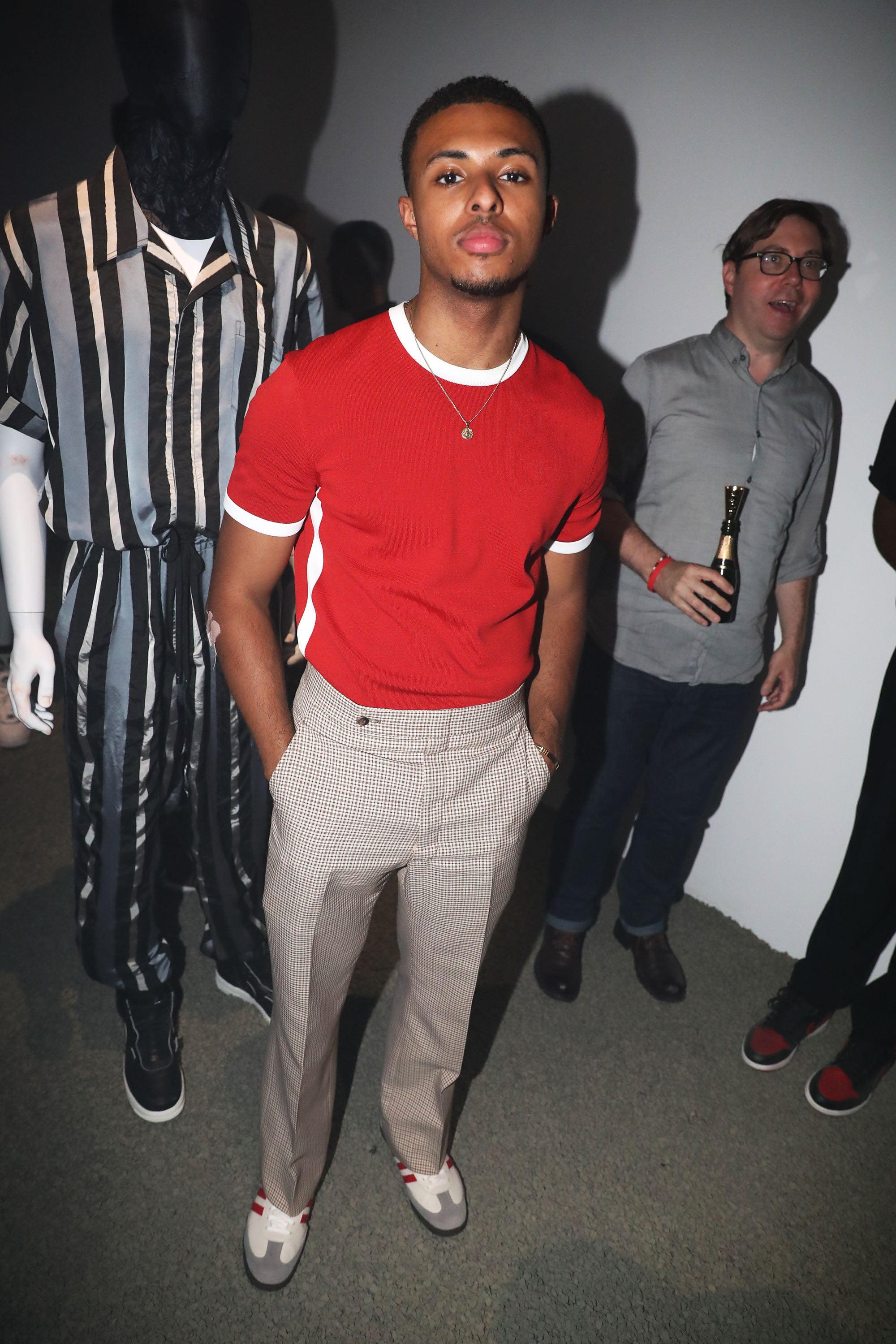 All The Major Celeb Front Row Moments At Men's New York Fashion Week 
