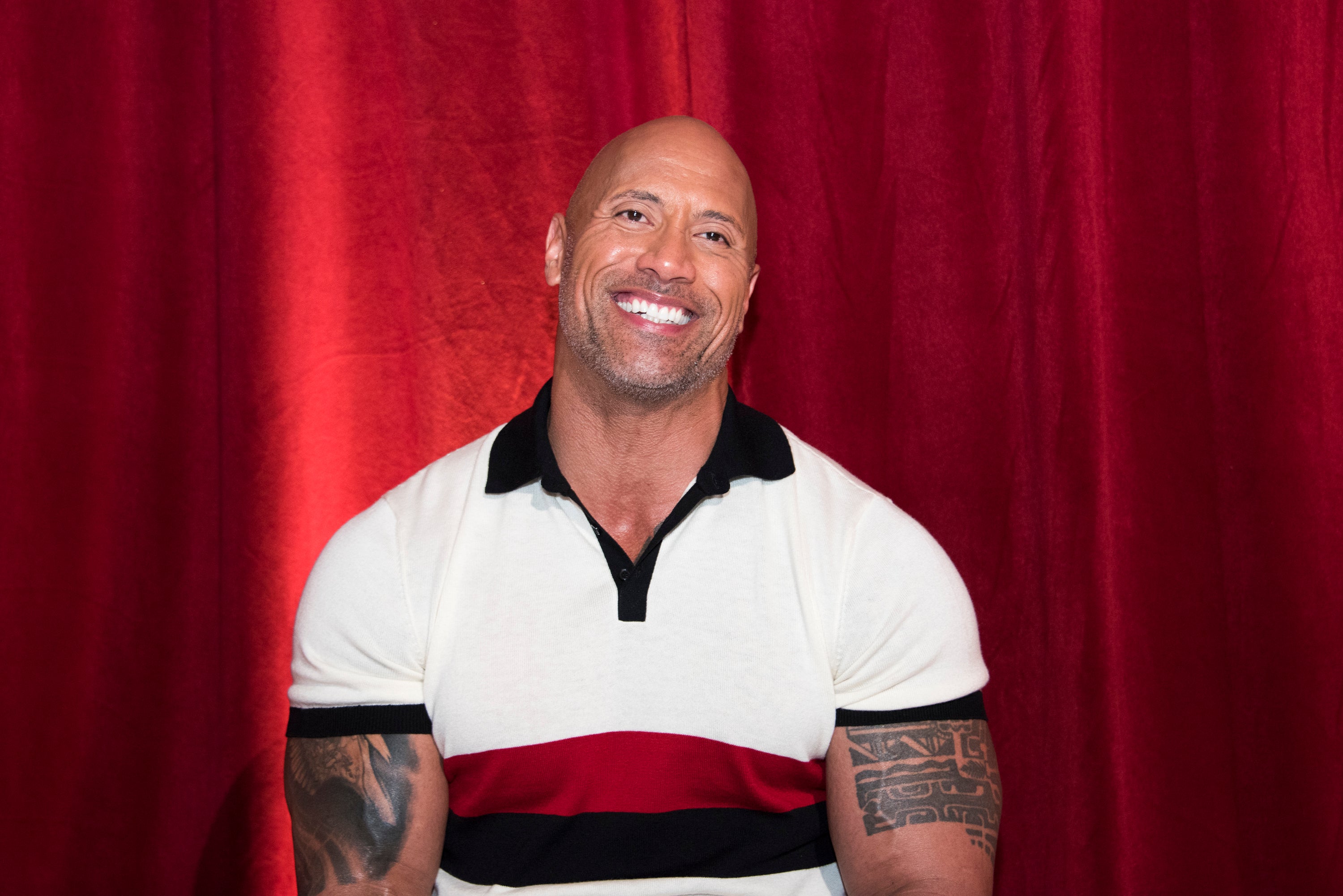 Dwayne "The Rock" Johnson Is Teaching His Daughter How To Swim And It Was Honestly, So Cute
