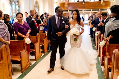 Bridal Bliss: Howard University Sweethearts Akil And Crystal’s Modern Wedding Was A Moment In Time