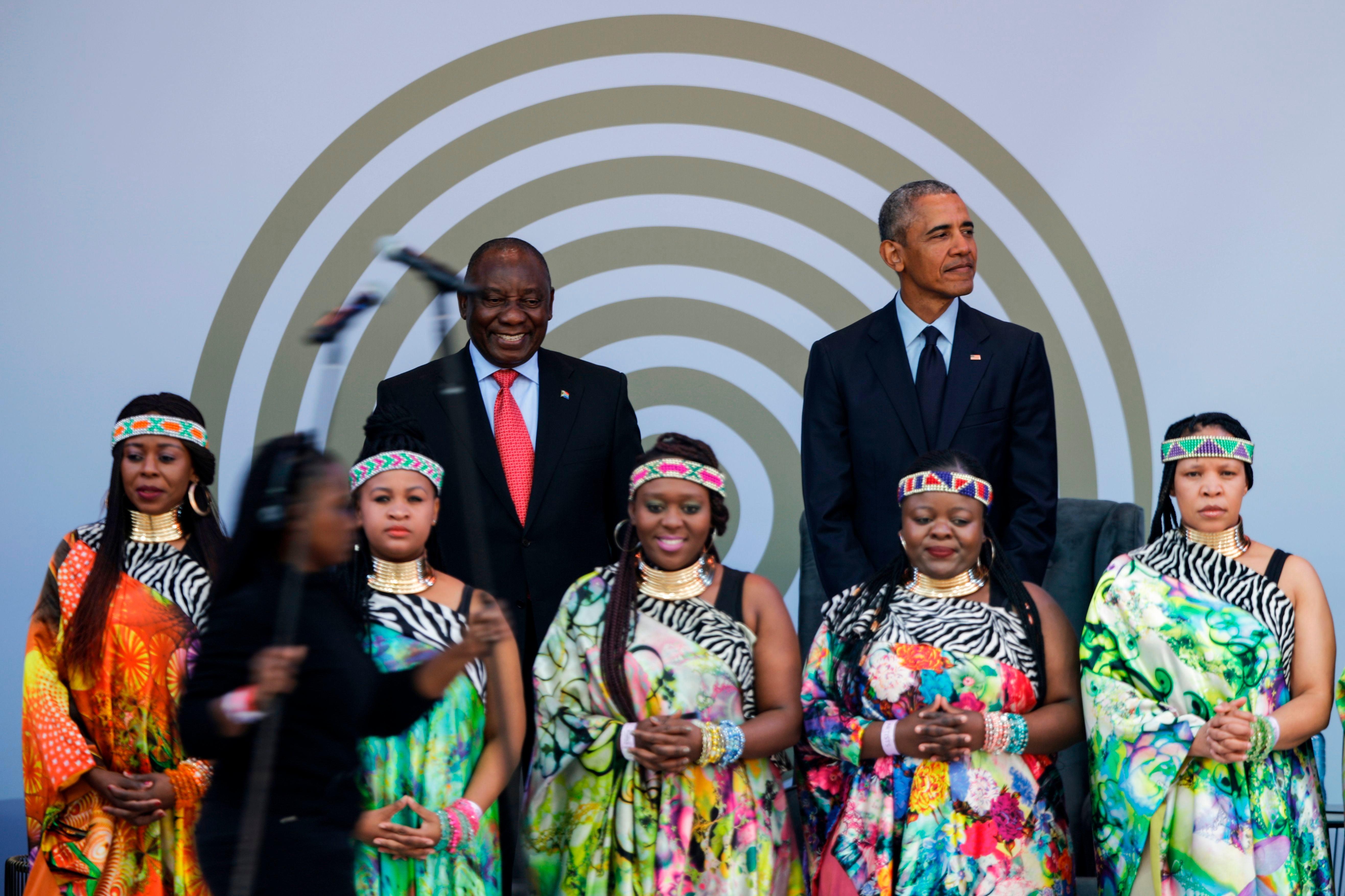 See Photos Of President Barack Obama's Historic Visit To South Africa And Kenya 
