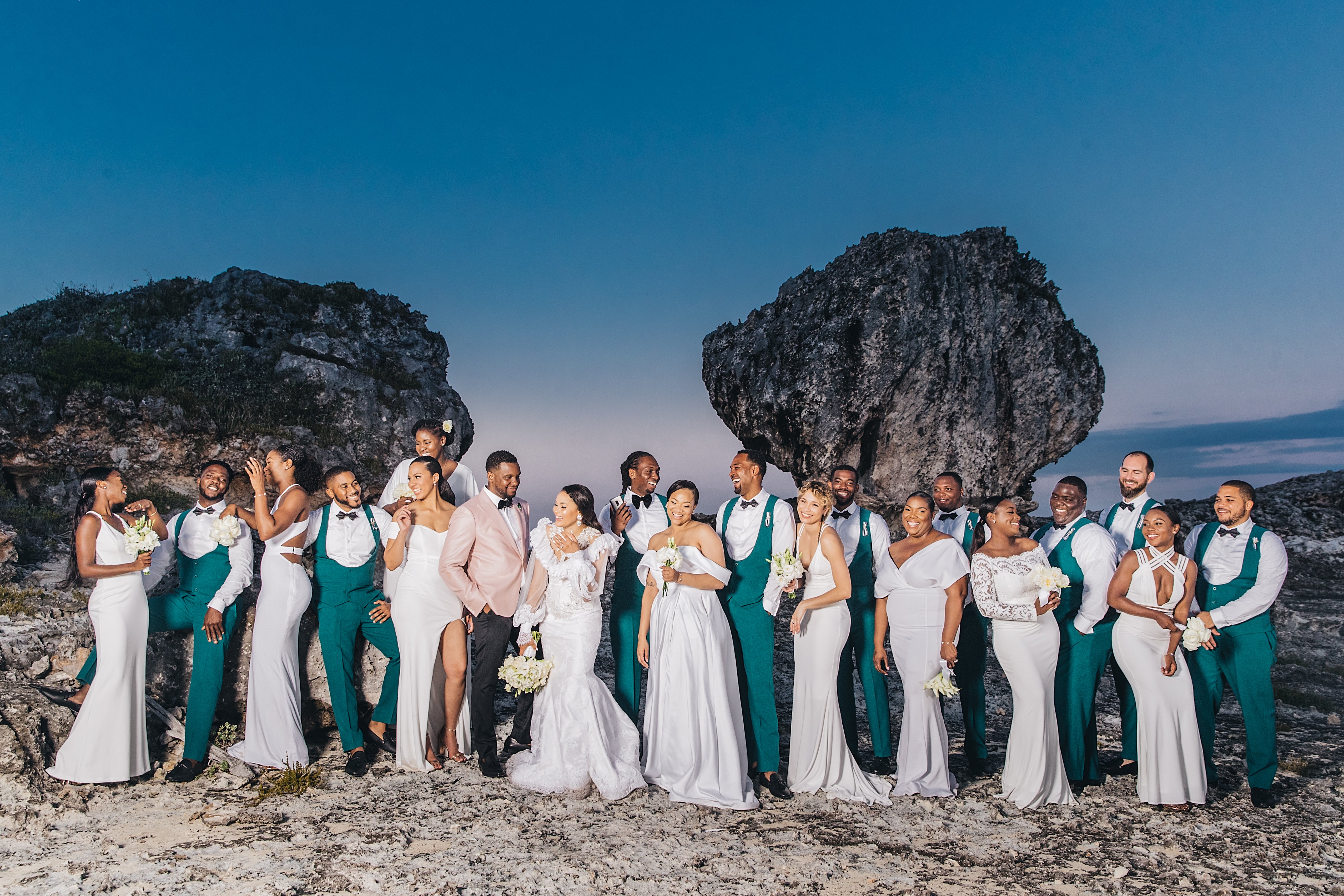 Bridal Bliss: Ian And Zemi’s Island Chic Bahamas Wedding Will Take Your Breath Away