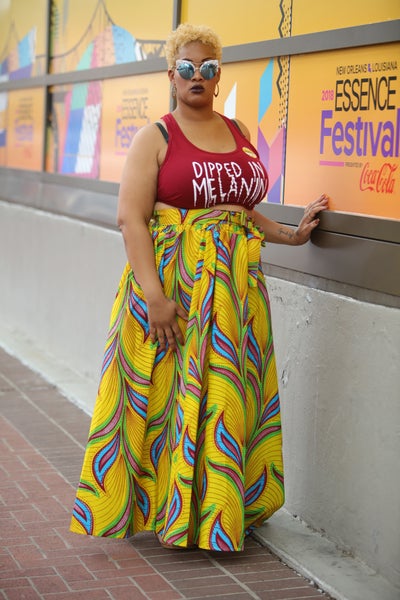 Curvy Girl Street Style ESSENCE Fest 2018