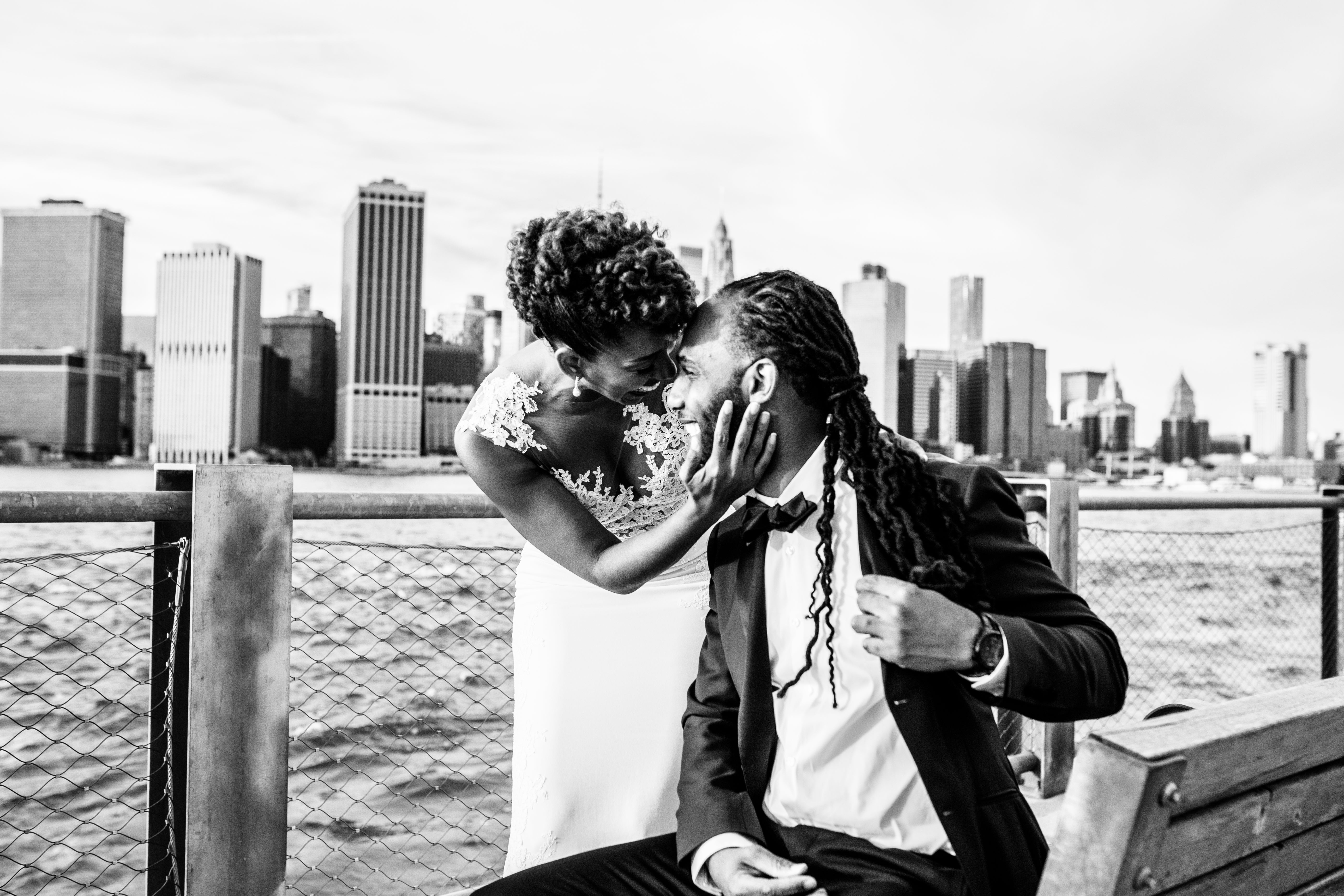 Bridal Bliss: Cute Brooklyn Wedding Alert! See Elijah And Jameelah's Beautiful Big Day
